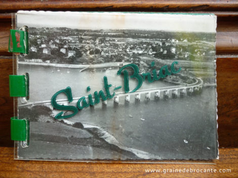 Petit carnet complet de 10 vues sur Saint-Briac, Editions Artaud