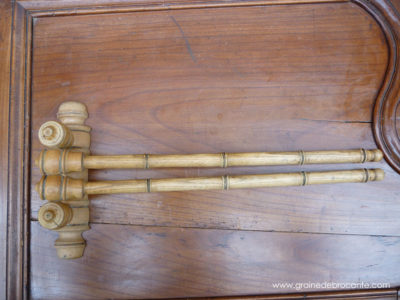 Porte serviette bambou