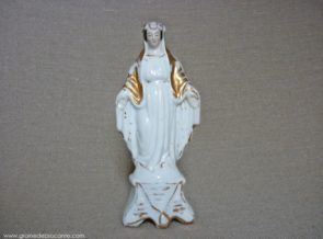 vierge en porcelaine ancienne