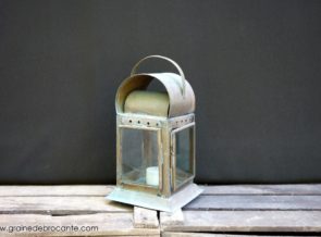 lanterne ancienne en cuivre