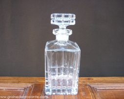 Carafon à whisky en cristal années 60