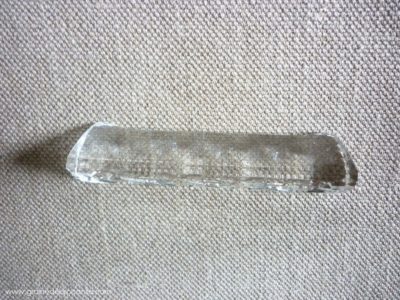 Porte couteaux en cristal taillé ancien